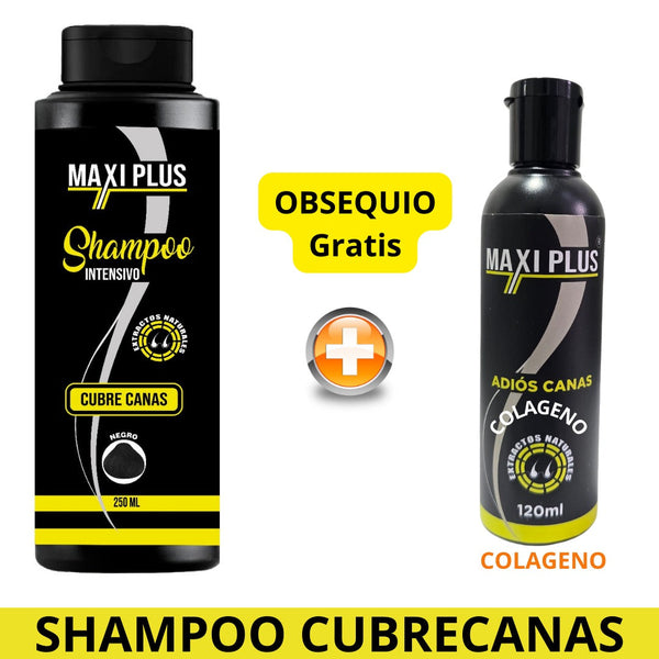 🔥 ¡ÚLTIMAS UNIDADES! Shampoo Cubre Canas + Colágeno de Obsequio ¡GRATIS! 🔥