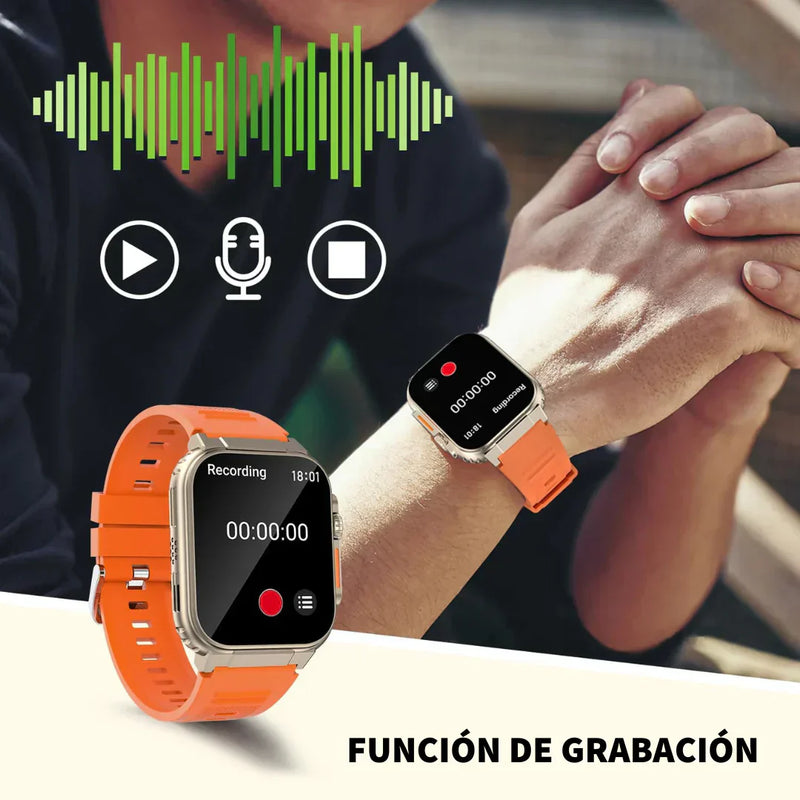 SmartWatch ULTRA PRO®️ - 7 REGALOS MÁS (3 PULSERAS + AIRPODS + 2 CARGADORES + CUBIERTA PROTECTORA)