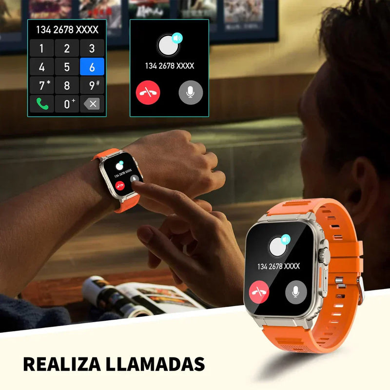 SmartWatch ULTRA PRO®️ - 7 REGALOS MÁS (3 PULSERAS + AIRPODS + 2 CARGADORES + CUBIERTA PROTECTORA)