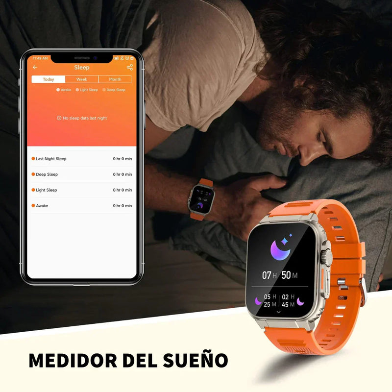SmartWatch ULTRA PRO®️ - 7 REGALOS MÁS (3 PULSERAS + AIRPODS + 2 CARGADORES + CUBIERTA PROTECTORA)