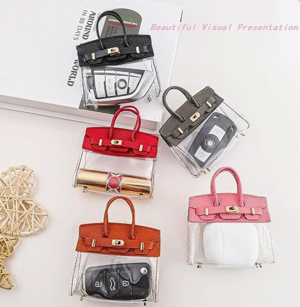 PRODUCTO EXCLUSIVO MINI BOLSO PARA LLAVES DE CARRO BIRKIIN INSPIRED