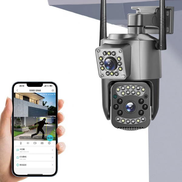 ENVÍO GRATIS SOLO HOY! Zoom Guard: Cámara de Seguridad - 2 en 1 + Memoria ilimitada