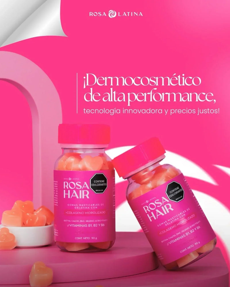 Compra 1 y llévate 3 - Gomitas Multivitaminicas - Devuélvele la vida a tu Cabello, Piel y Uñas