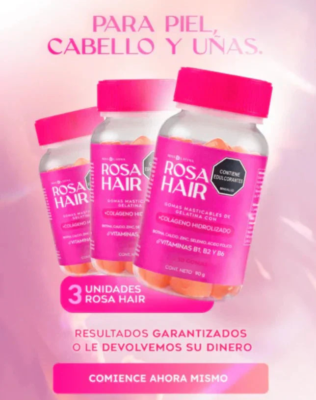 Compra 1 y llévate 3 - Gomitas Multivitaminicas - Devuélvele la vida a tu Cabello, Piel y Uñas