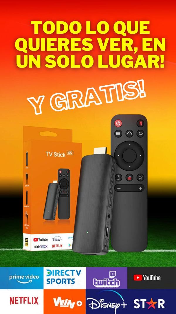 ¡PROMOCION VÁLIDA SÓLO HOY! TV STICK 4K 2 RAM 16GB con MAGISTV INCLUIDO