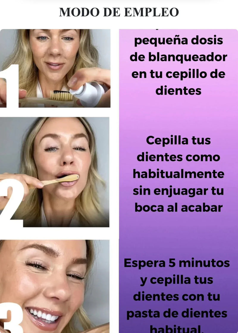 ¡VUELA DEL STOCK! Blanqueador Dental V34™ GlorySmile®