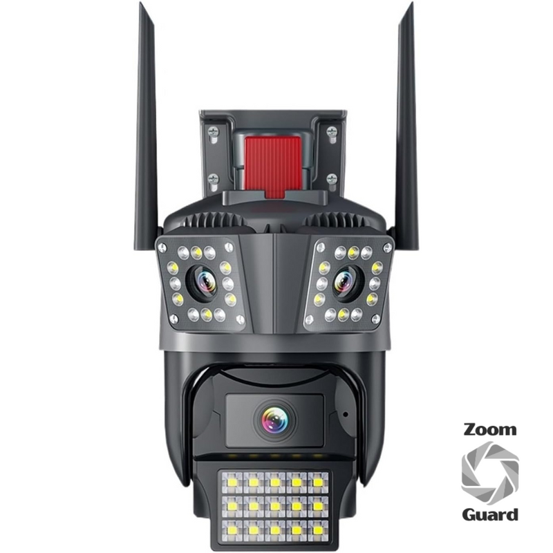 CUIDA TU SEGURIDAD, ES MUY IMPORTANTE - Zoom Guard: Cámara de Seguridad WiFi - ¡Compra 1, Llévate 2! + Memoria ilimitada