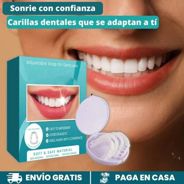 ¡TRANSFORMA TU SONRISA HOY! CARILLAS DENTALES INFERIORES Y SUPERIORES