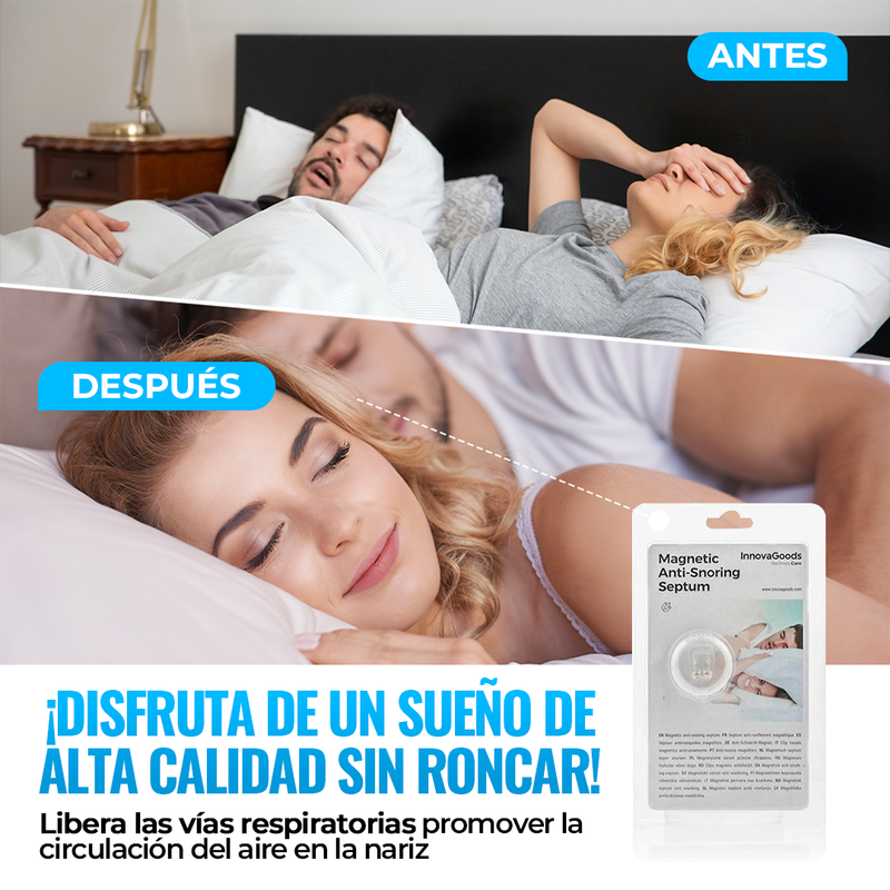 ¡Promoción limitada! - AntiRonq® - Dispositivo Nasal Antironquidos 4X