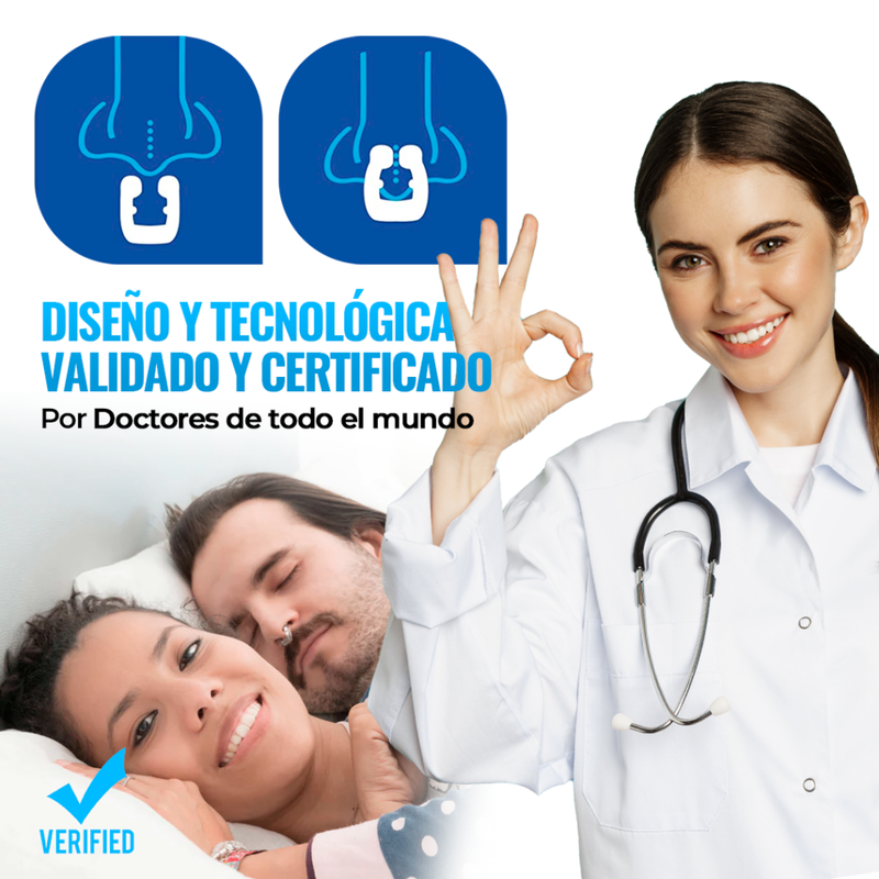¡Promoción limitada! - AntiRonq® - Dispositivo Nasal Antironquidos 4X