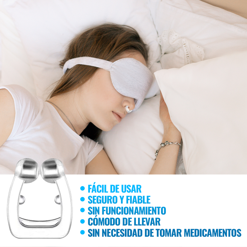 ¡Promoción limitada! - AntiRonq® - Dispositivo Nasal Antironquidos 4X
