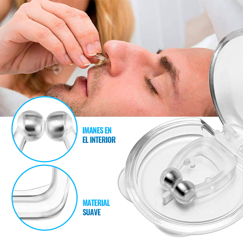 ¡Promoción limitada! - AntiRonq® - Dispositivo Nasal Antironquidos 4X