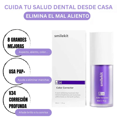 ¡VUELA DEL STOCK! Blanqueador Dental V34™ GlorySmile®
