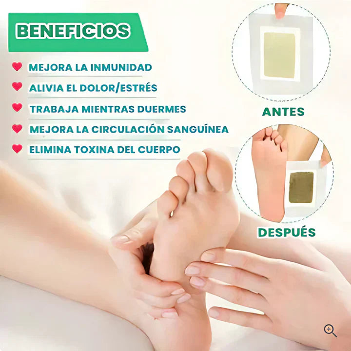 ÚLTIMOS PACKS DISPONIBLES + ENVÍO GRATIS: Adhesivo Inteligente Detox
