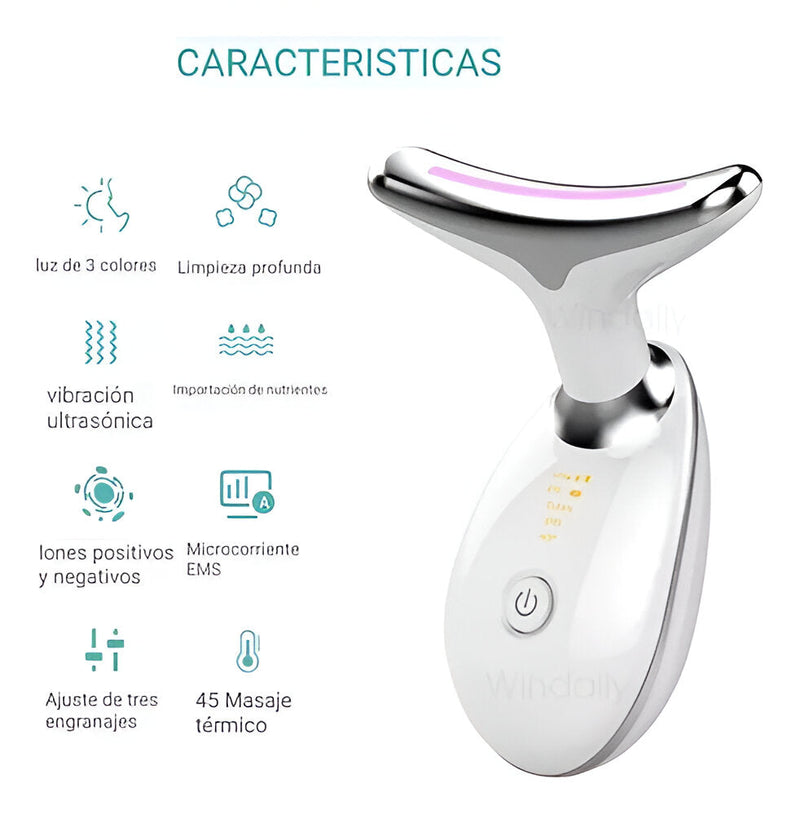 ¡STOCK LIMITADO DE LumiCare! - Masajeador Facial Led