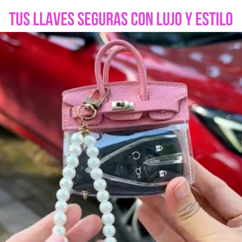 PRODUCTO EXCLUSIVO MINI BOLSO PARA LLAVES DE CARRO BIRKIIN INSPIRED